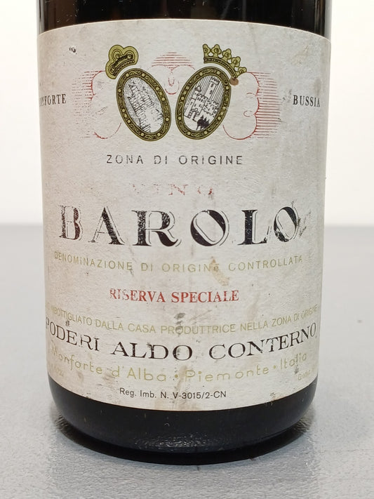Barolo Aldo Conterno 1967 Bussia Riserva Speciale Monforte D'alba bott. 72 cl