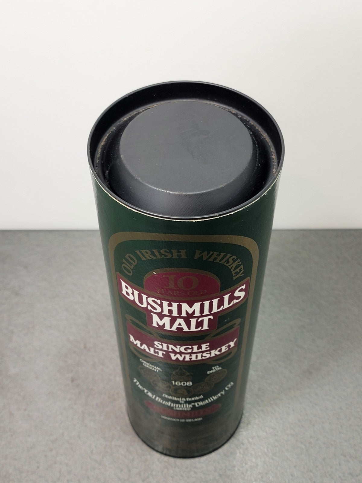 Whisky Bushmills 10 years 1990s Irish Old Whisky Single Malt bott. 1 Litro 43%