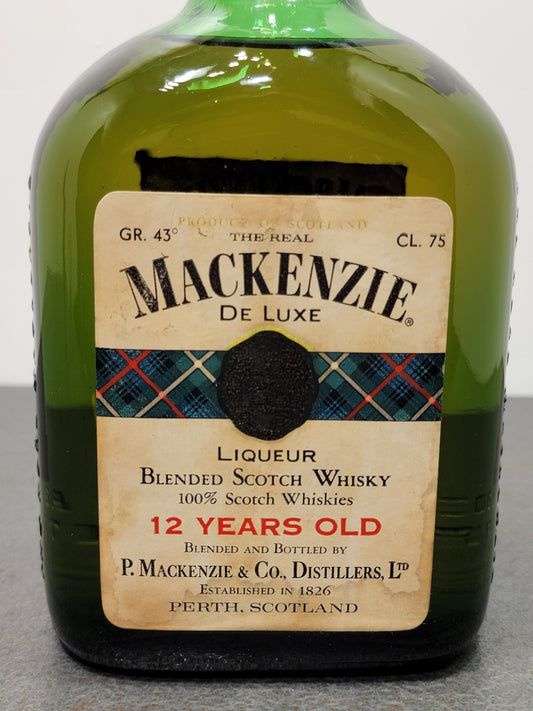 Whisky Mackenzie 12 years 1970s Blended Scotch Whisky bott.75 cl 43%