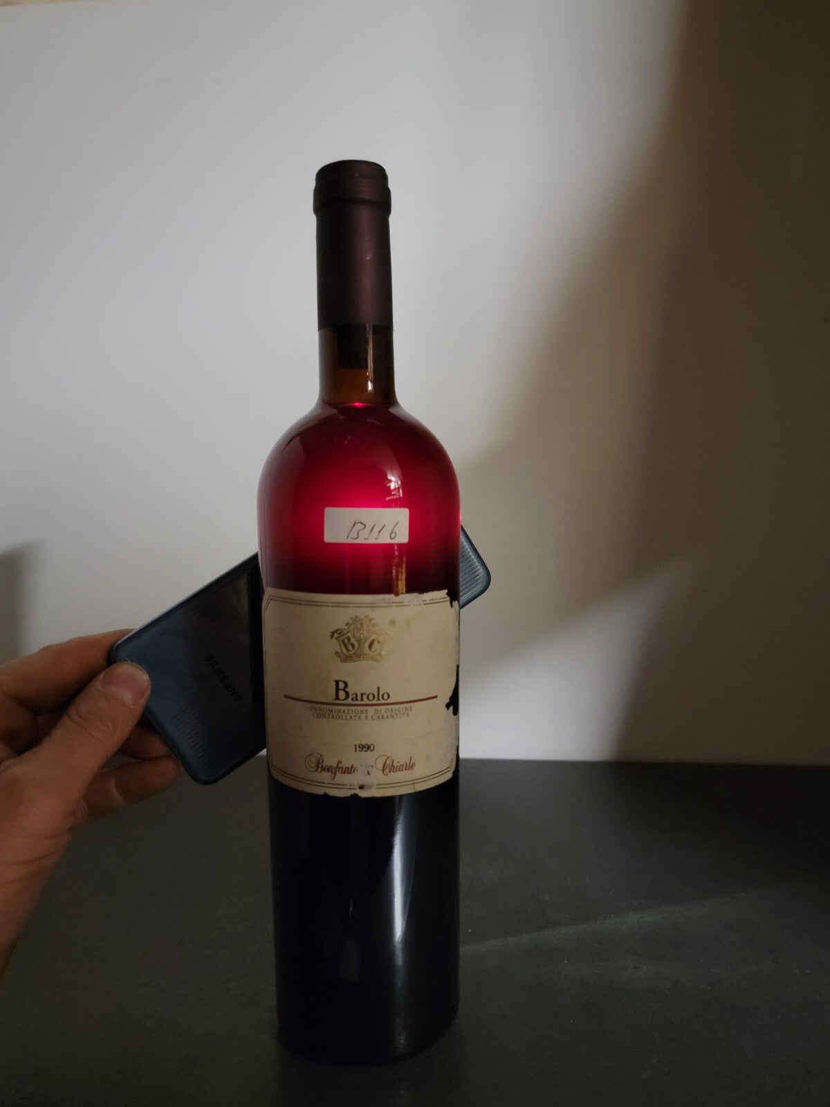 Barolo Bonfante & Chiarle 1990 bott.75 cl 13.5 %