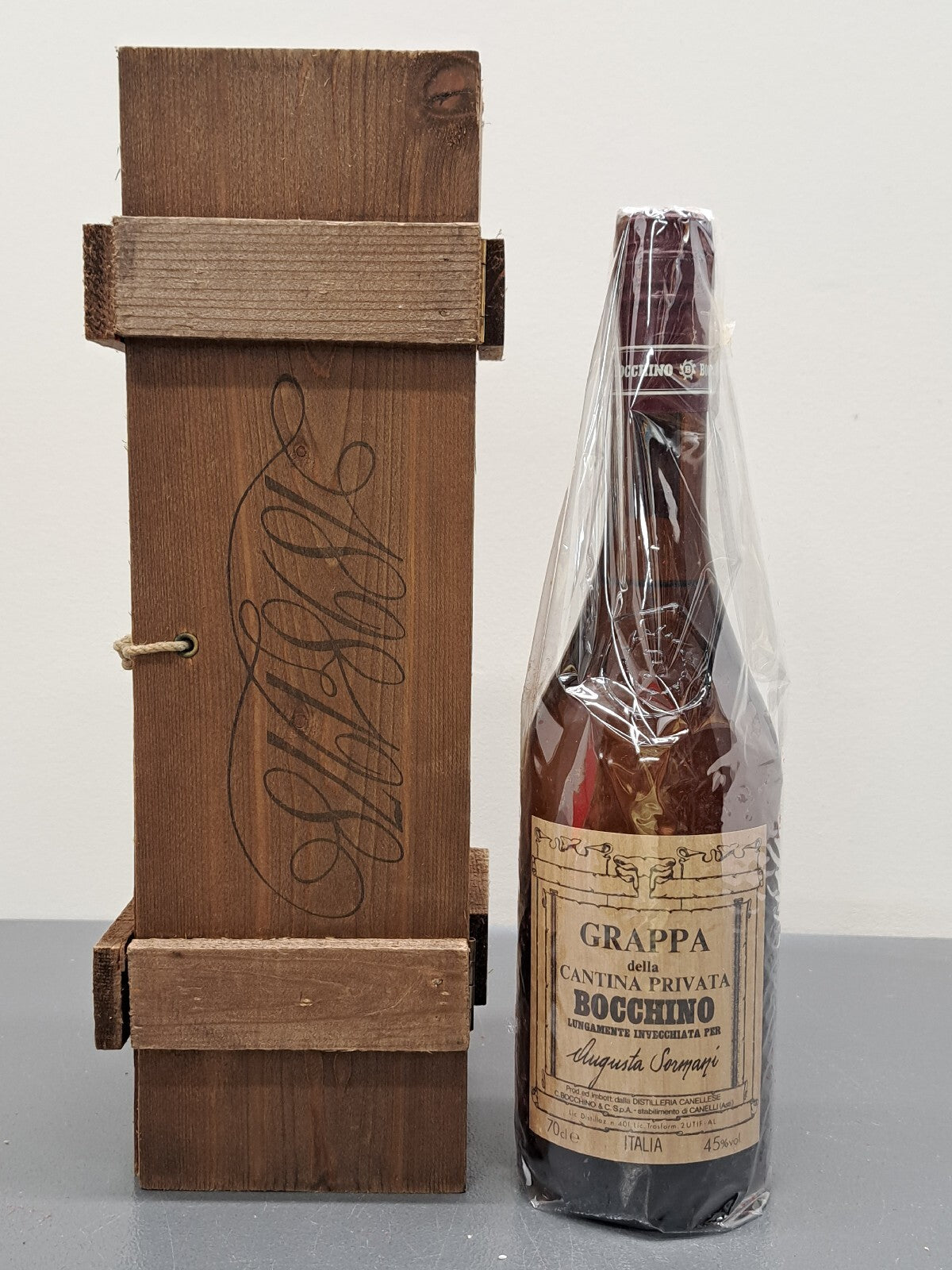 Grappa Bocchino 1979 - 80th Anniversary Cantina Privata bott. 70 cl