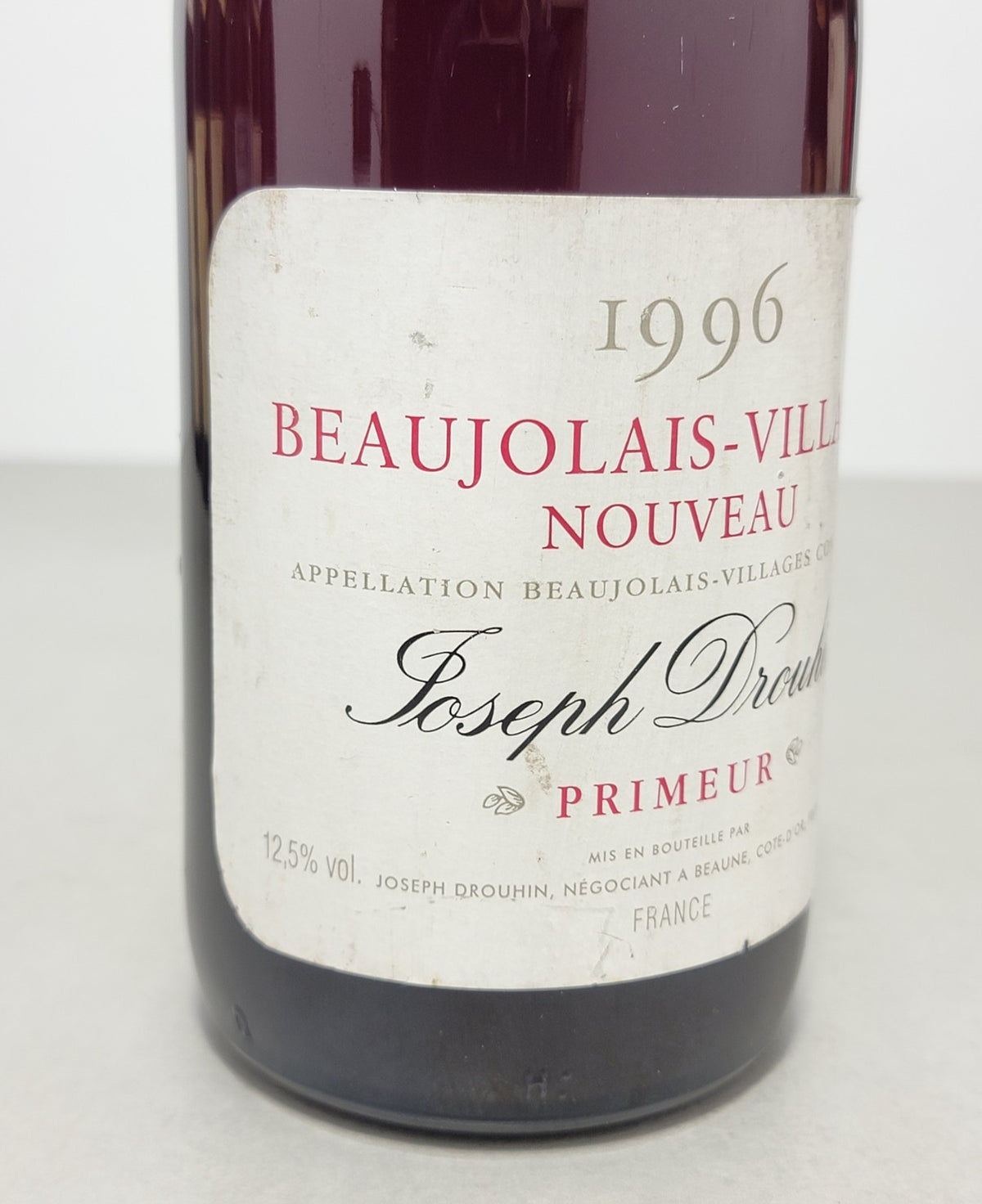 Beaujolais Villages Nouveau 1996 Joseph Drouhin Primeur bott. 75 cl 12,5%