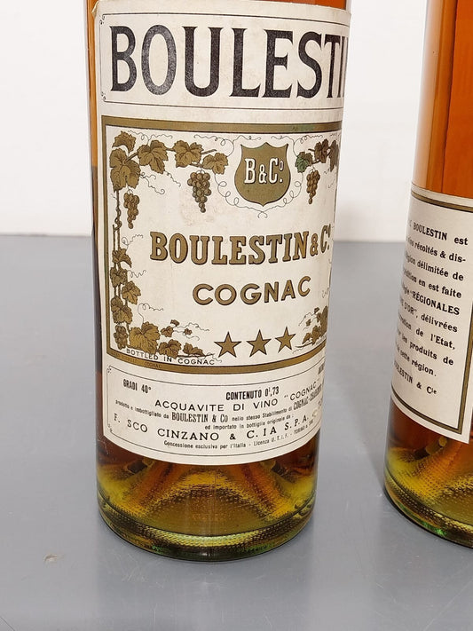Cognac Boulestin 3 stars 1960s bott. 75 cl 40°