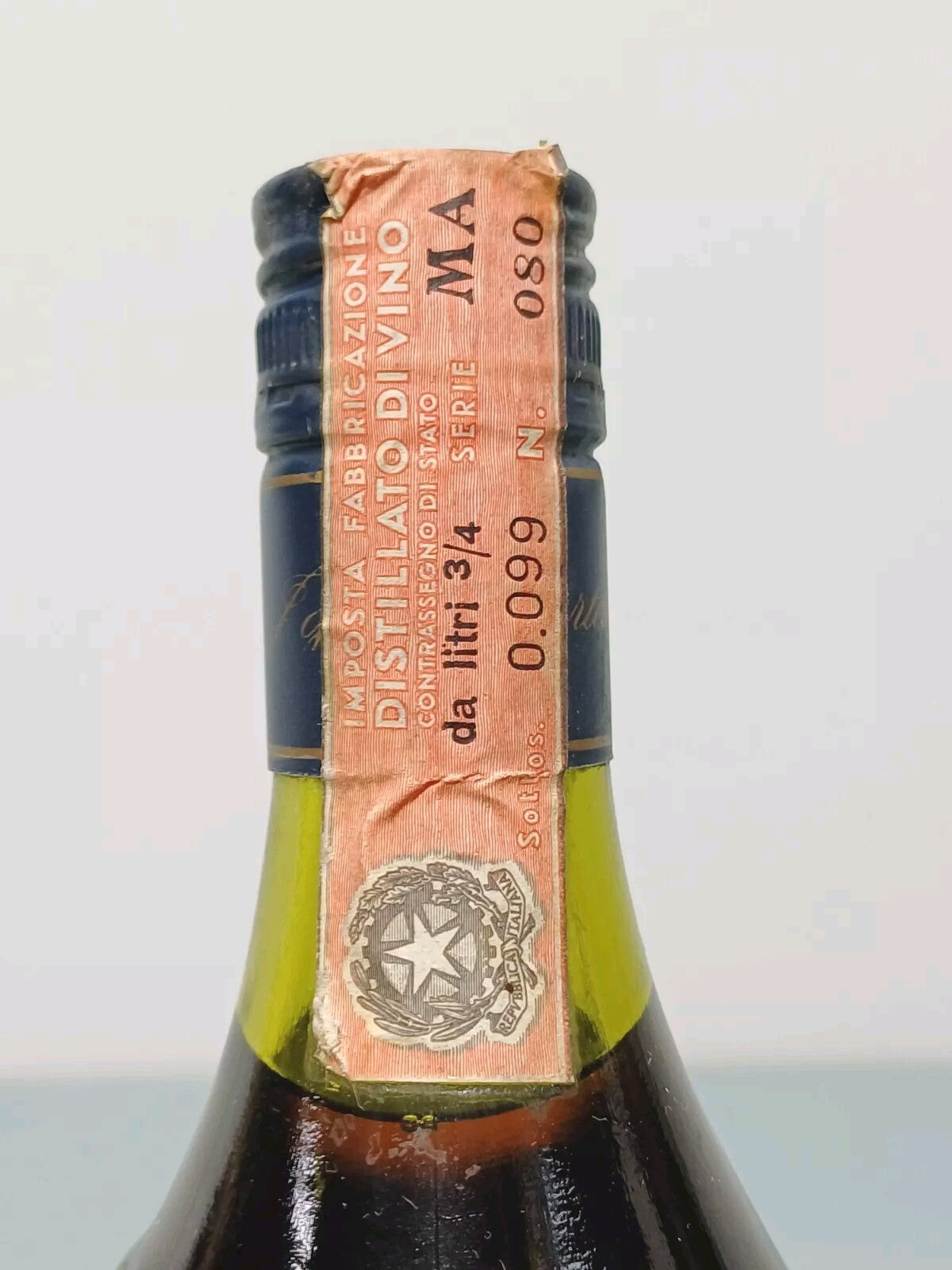 10 Bottles of Cognac Martell 1970s Very Special bott.70 cl 40%