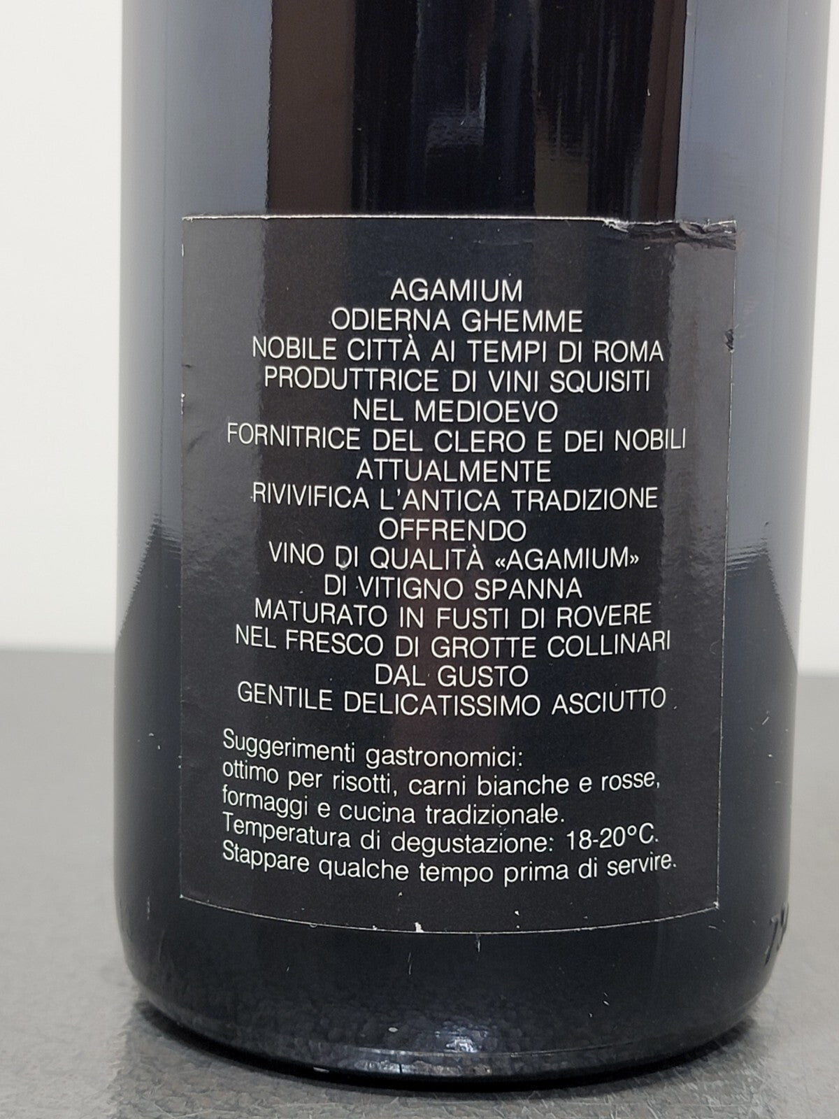 Ghemme Agamium 1983 Antichi Vigneti Di Cantalupo A. & M. Arluno bott.75 cl