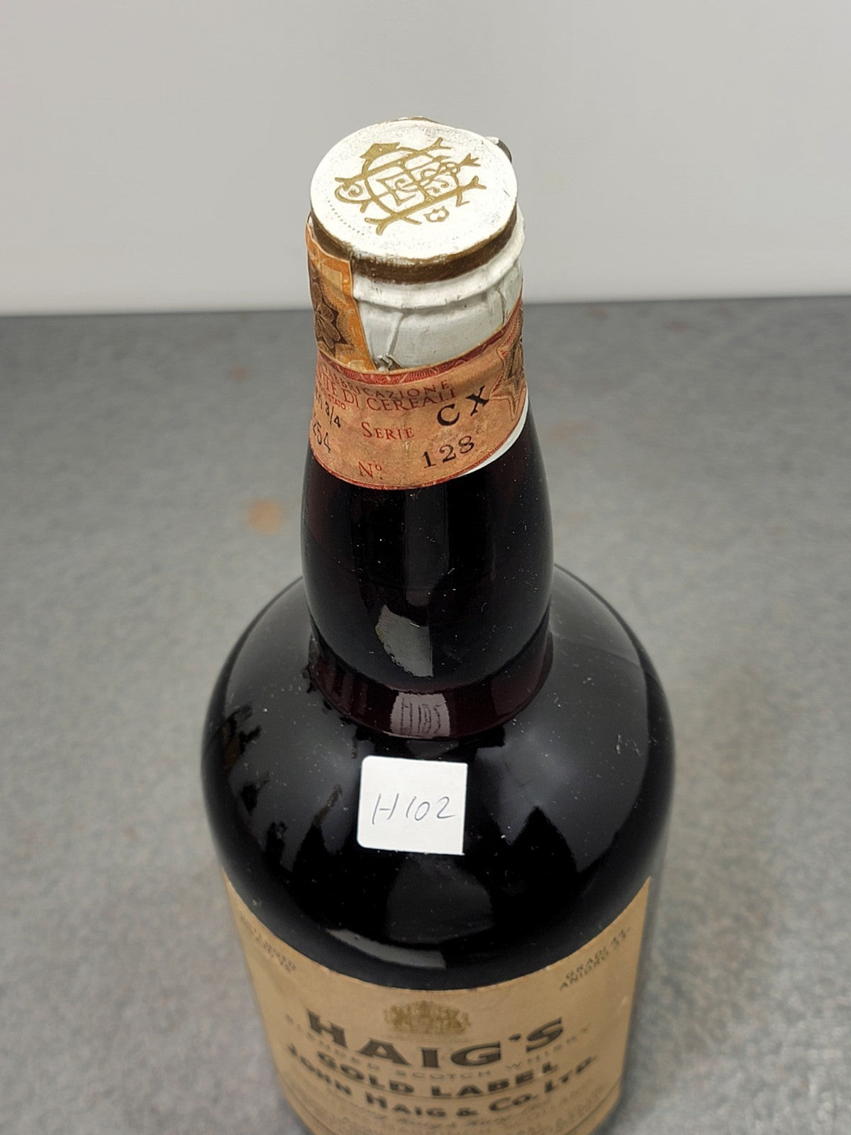 Whisky Haig's Gold Label 1950s Blended Scotch Whisky bott.75 cl 44%