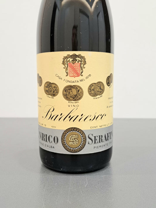 Barbaresco 1961 Enrico Serafino bott..72 cl