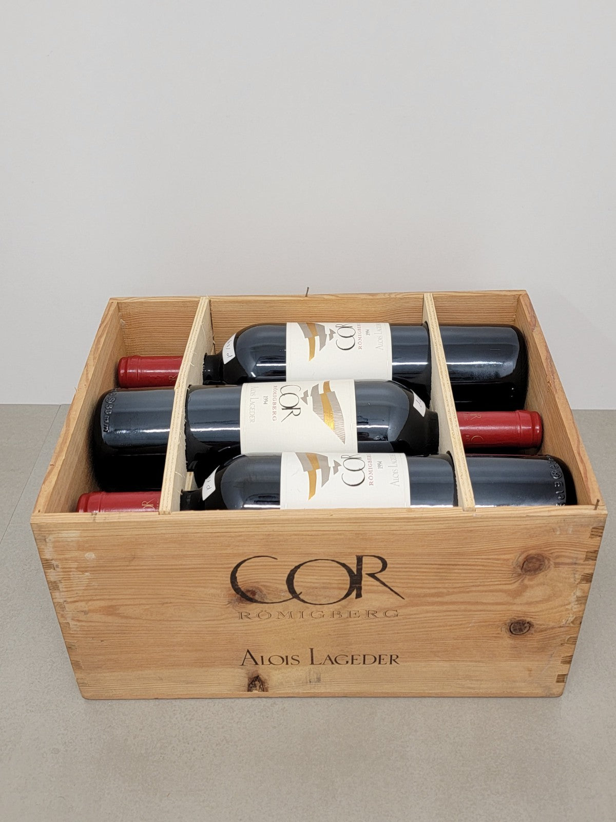 Alois Lageder Cor Romigberg 1994 Alto Adige bot..75 cl 12,5%