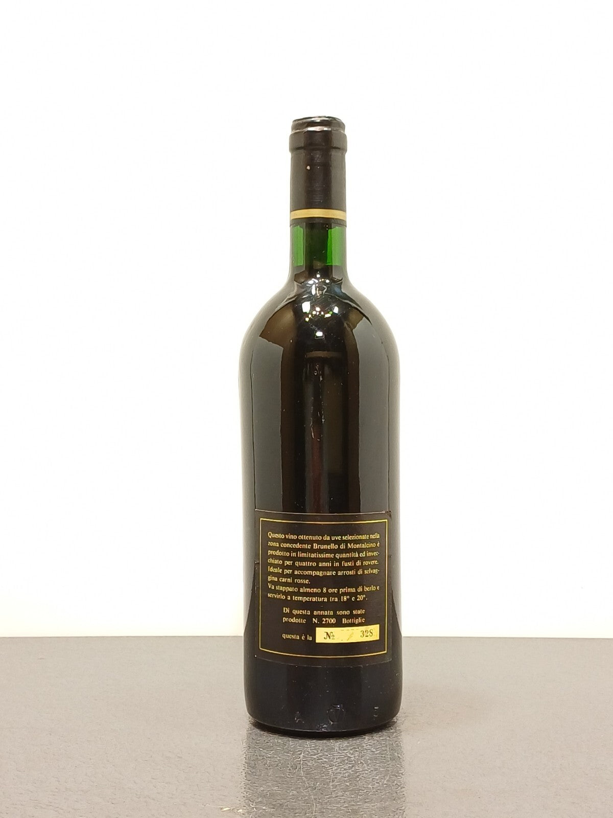 Fornacina 1983 Brunello Di Montalcino Biliorsi Ruggero bott.75 cl 13%