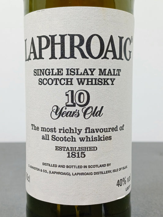 Whisky Laphroaig 10 years 1980s Single Islay Malt Scotch Whisky bott.70 cl 43%