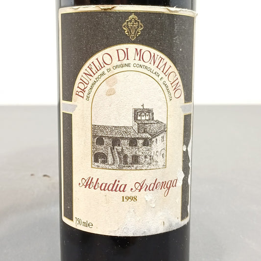 Abbadia Ardenga 1998 Brunello Di Montalcino bott. 75 cl 14%