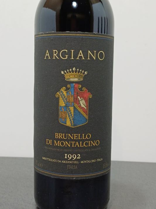 Brunello di Montalcino Argiano 1992 bott.75 cl 13.5%