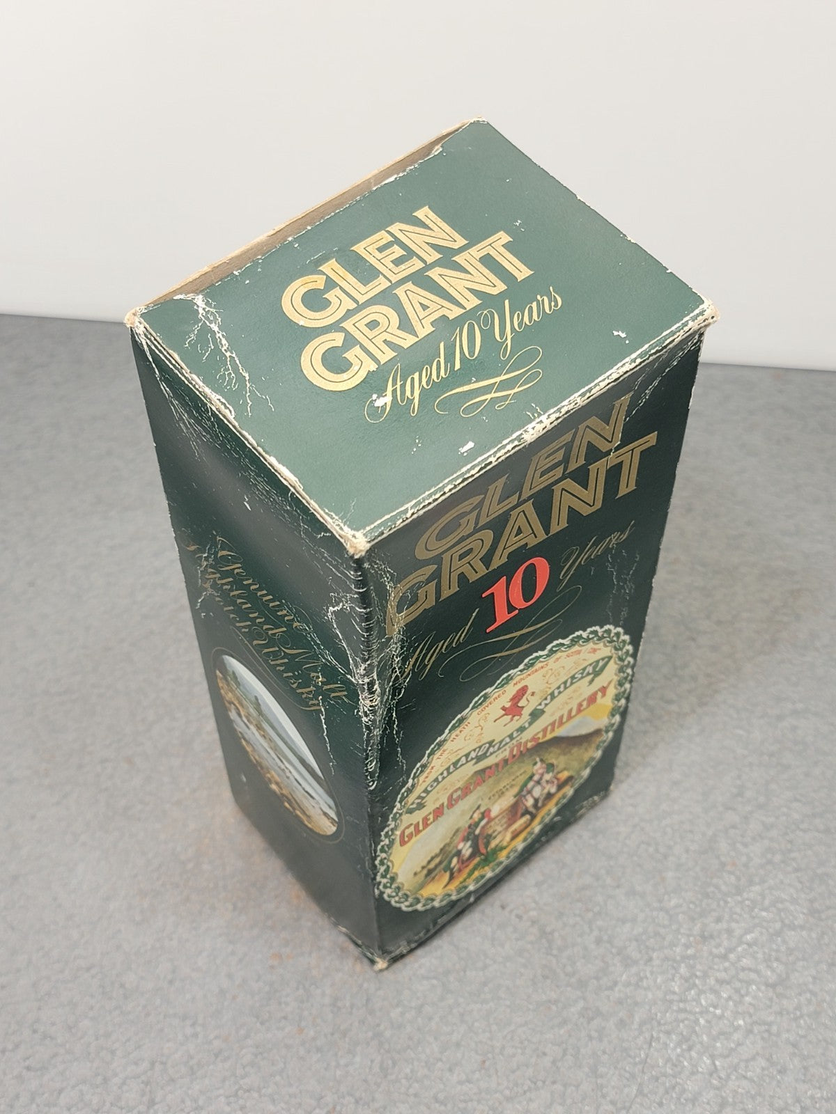 Whisky Glen Grant 10 years Pure Malt Scotch Whisky 1980s bott.75 cl 43%