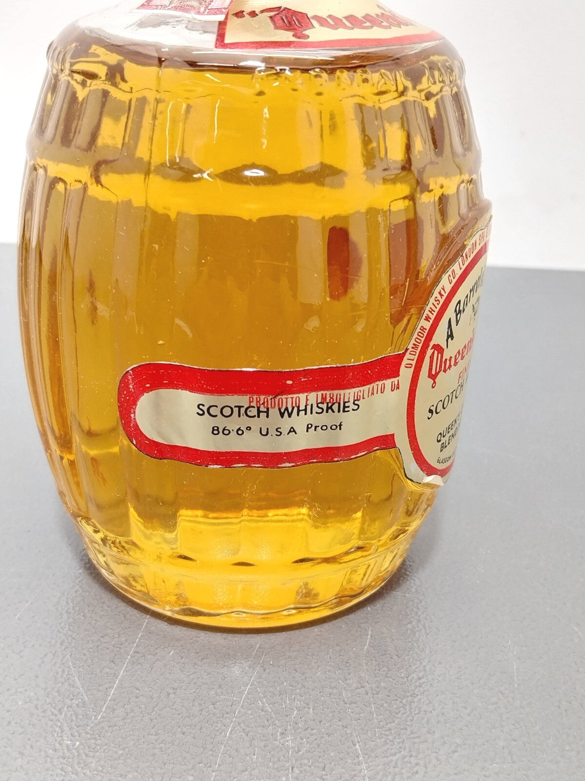 Whisky Queen's Castle Scotch 86. 6 Proof anni 70 bott.0.75 cl