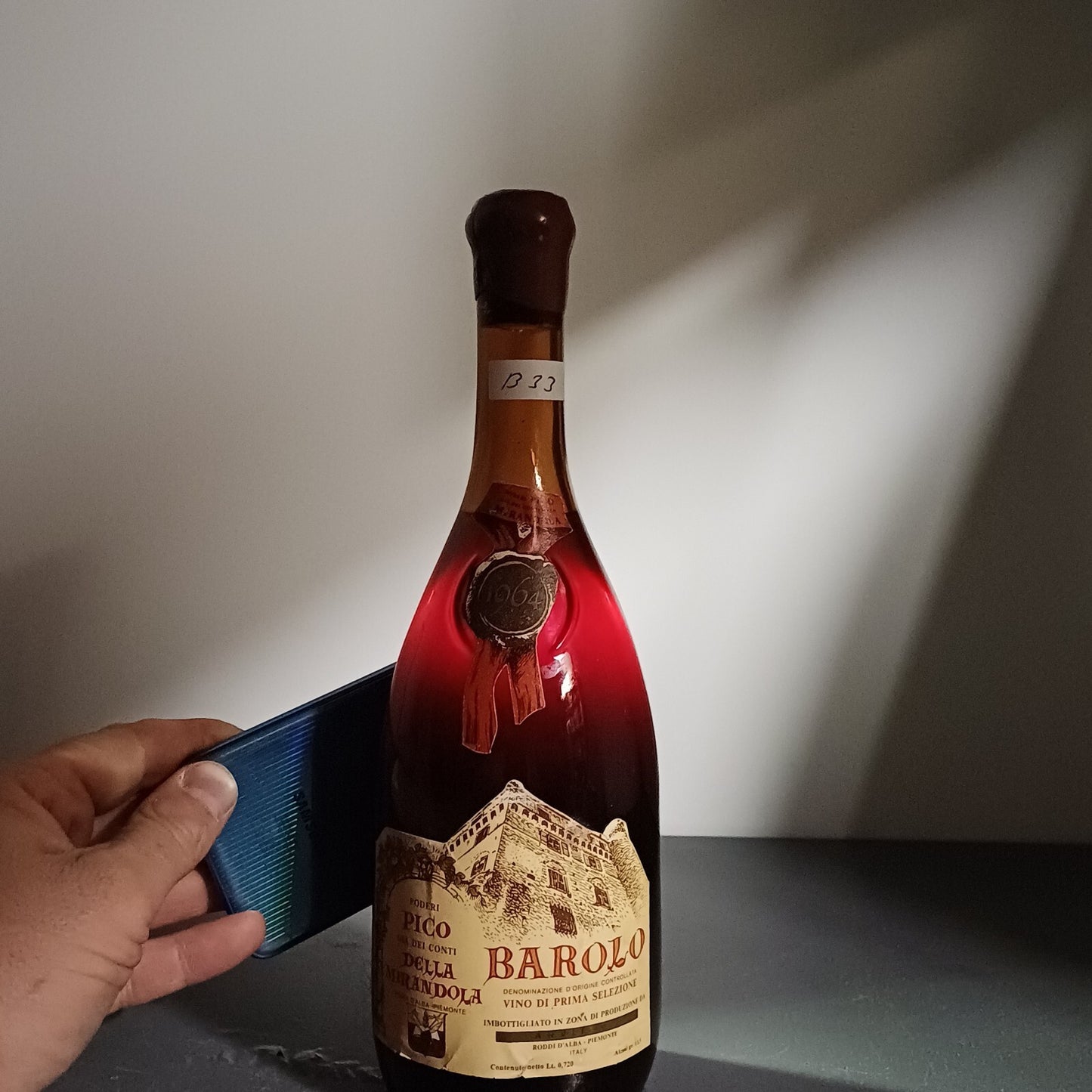 Barolo 1964 Pico Della Mirandola bott. 72 cl 13.3%