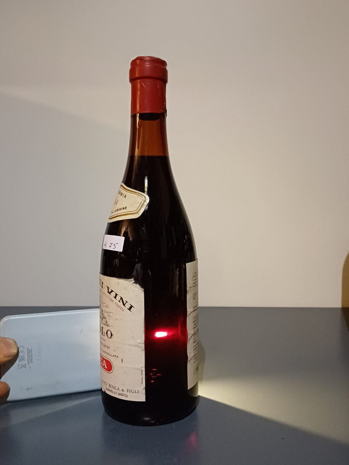 Barolo Luigi Bosca 1964 Vino Rosso Superiore bott.72 cl 13.5%