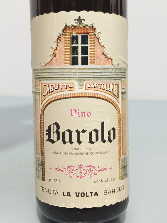 Barolo Cabutto Bartolomeo 1964 Tenuta La Volta bott.75 cl 13,5%
