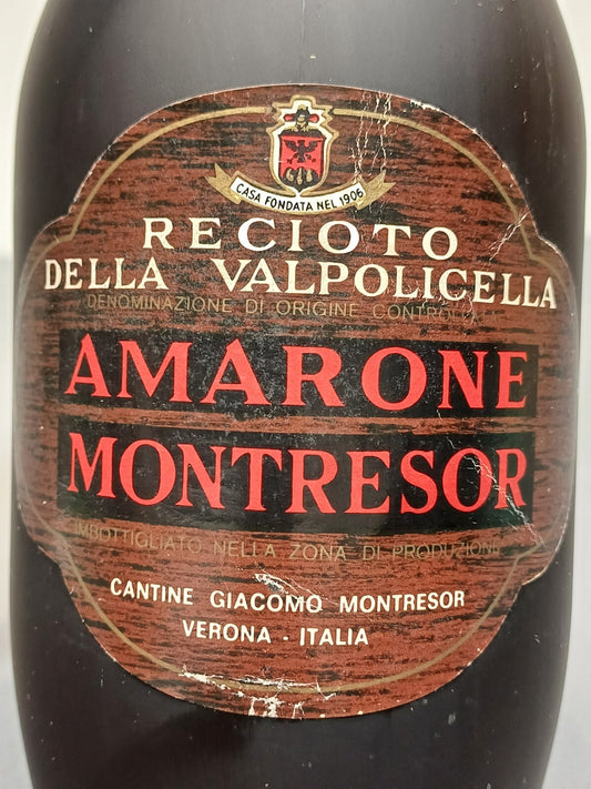 Amarone Montresor 1981 Recioto della Valpolicella Giacomo Montresor bott..75 cl