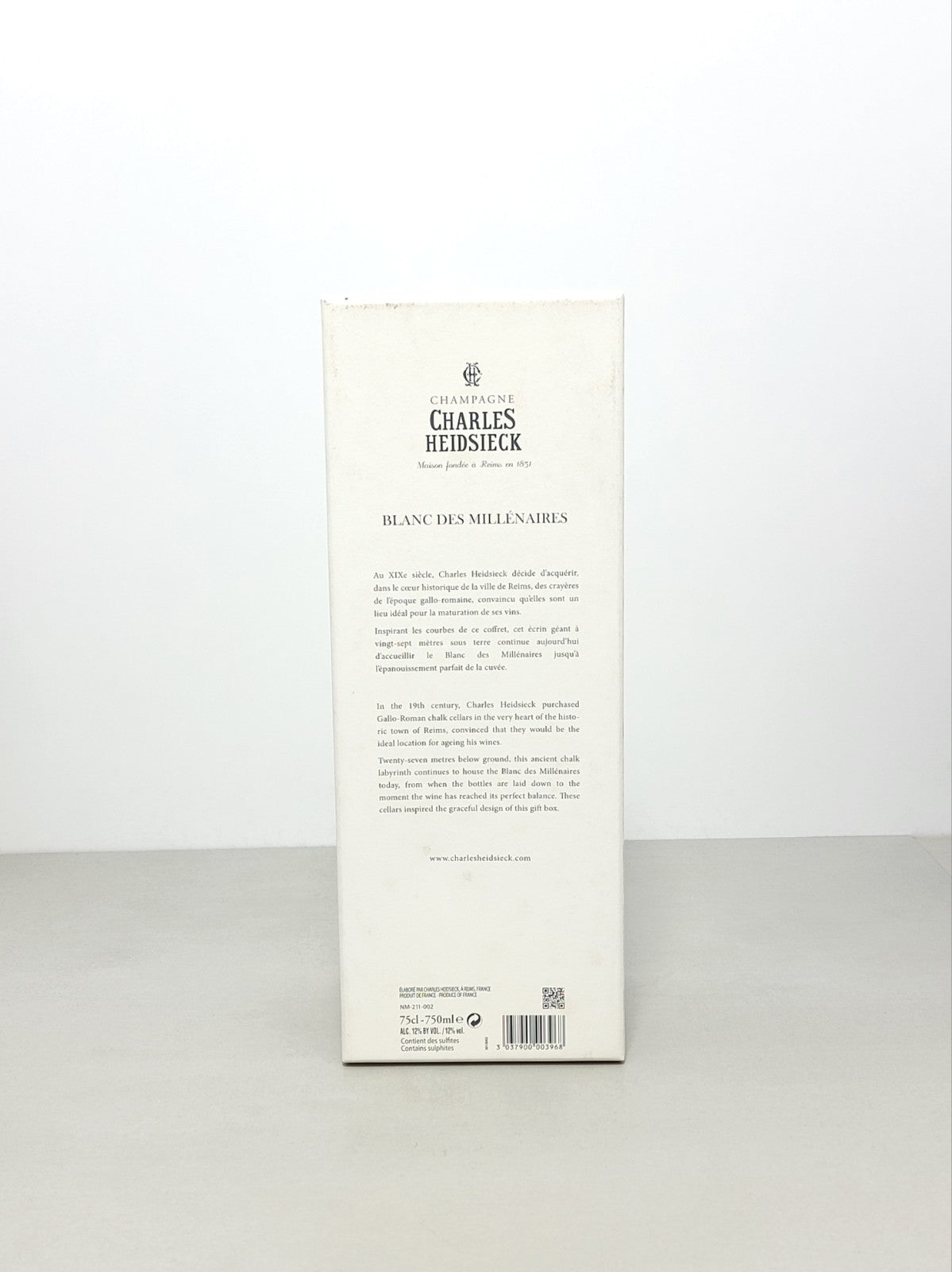 Charles Heidsieck Champagne Blanc des Millénaires 2006 - 75 cl