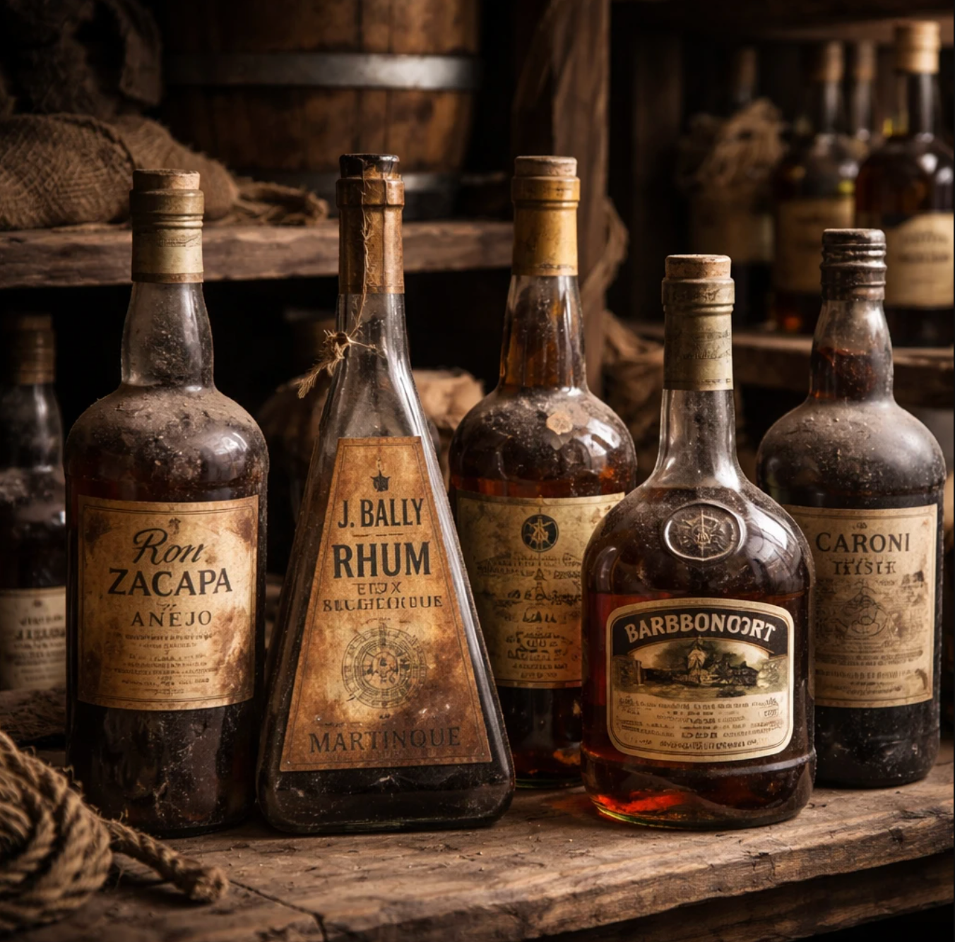 Rum d'Epoca e Raro | Bottiglie da Collezione Caraibi