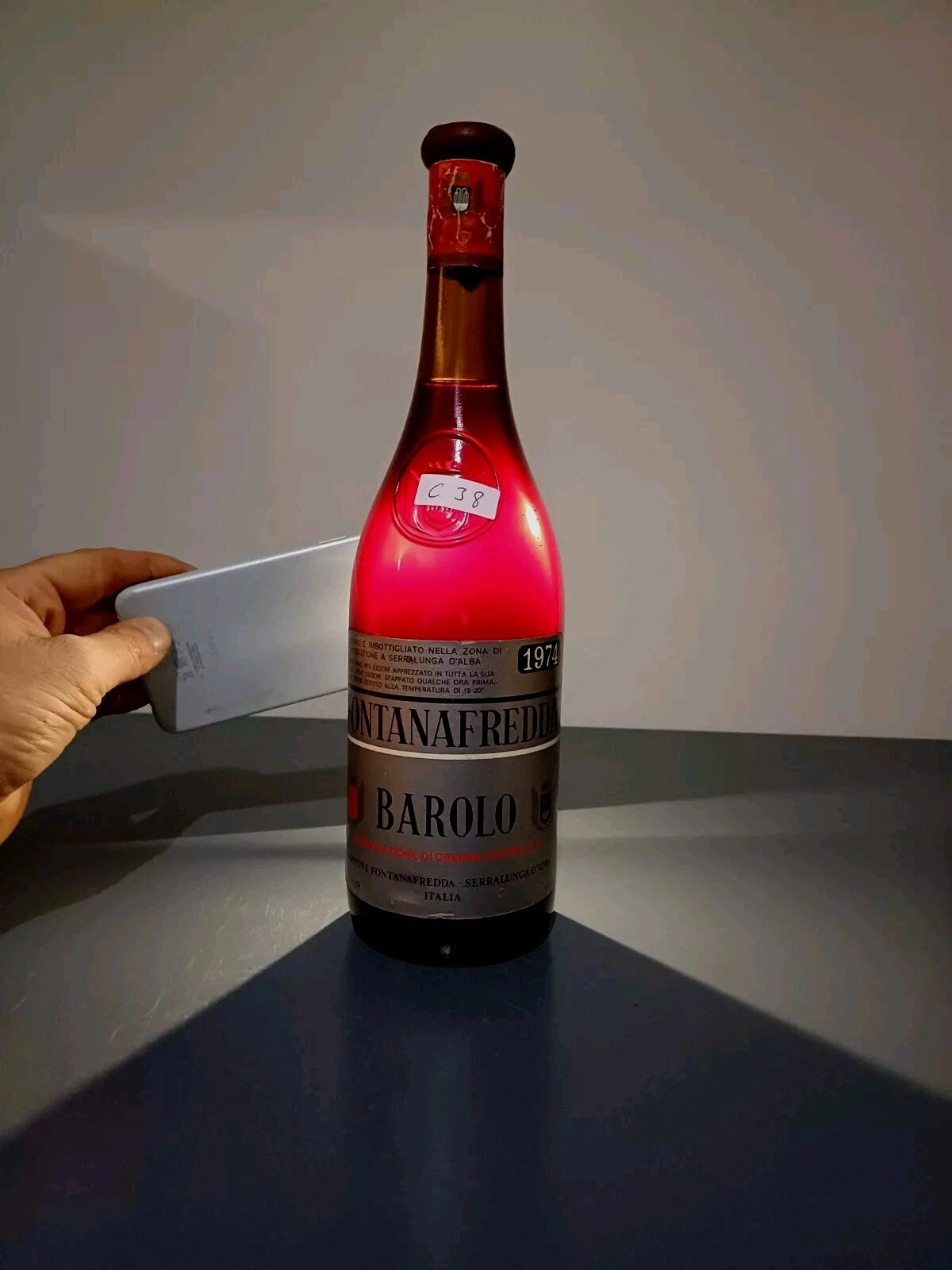 Barolo Fontanafredda 1974 Serralunga D'Alba bott.75 cl