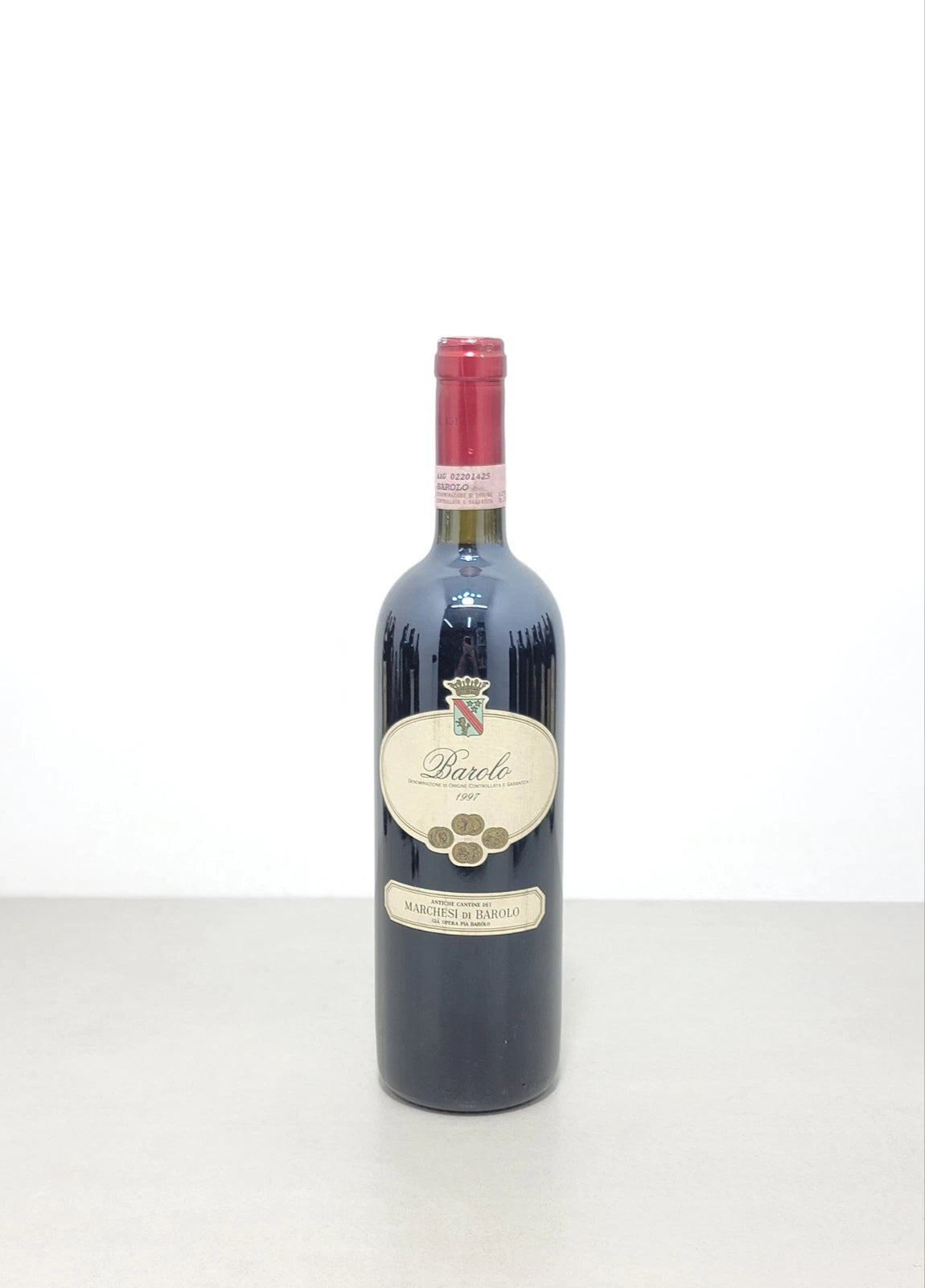 5 Bottiglie di Barolo Marchesi 1997,1985 e 3 del 2016 Sarmassa
