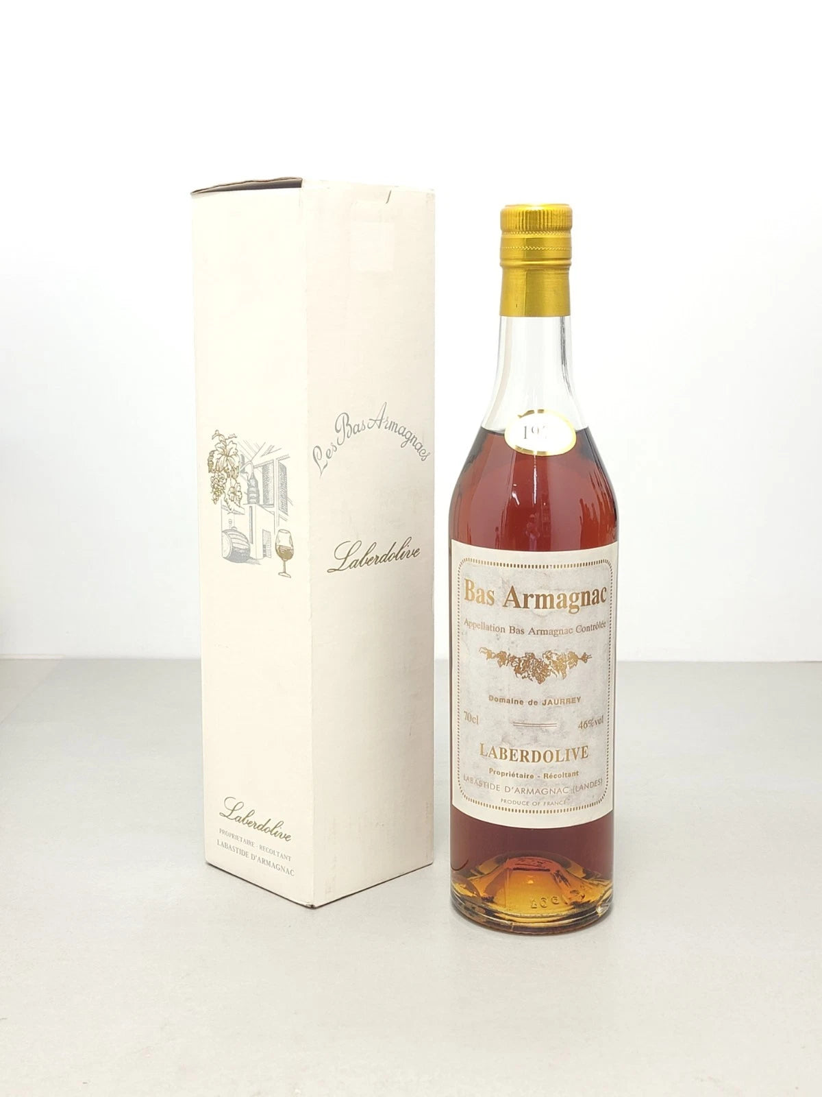Bas Armagnac Laberdolive 1976 Domaine de Jaurrey Cl 75. 46%