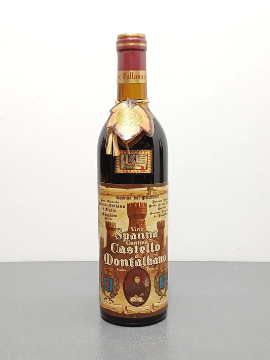 Spanna A. Vallana Cantina 1964 Castello Di Montalbano bott. 72 cl