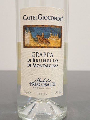 Grappa Di Brunello di Montalcino, CastelGiocondo. Anni 2010, Cl 70, 45%