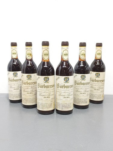 Barbaresco Franco Fiorina Riserva 1970  bott...72 cl