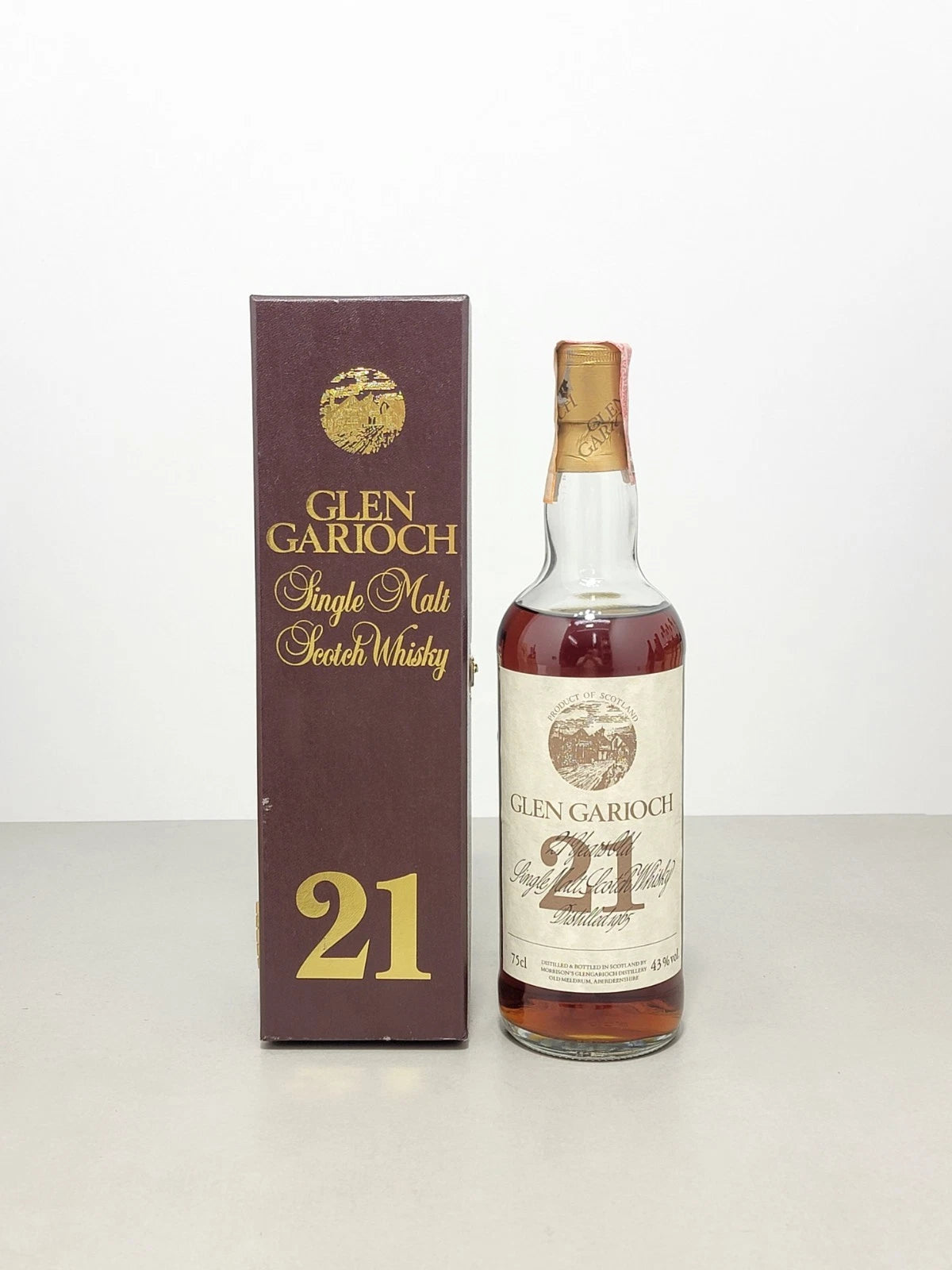 Whisky Glen Garioch 21 Years 1965 Single Malt Schotch Con  Box 75 cl 43%