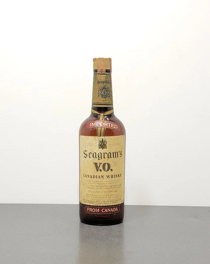 Whisky Canadian Seagram's V.O. 1976 6 Years Old bott.75 cl 40%