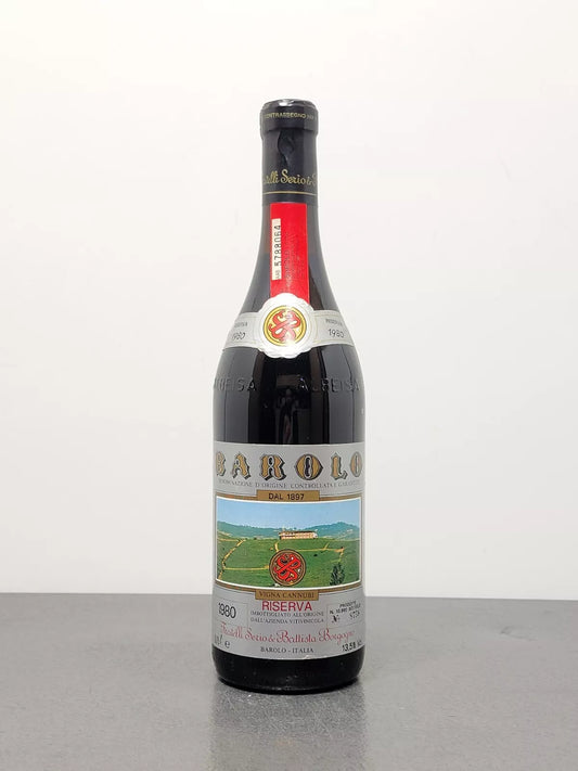 Barolo Riserva Borgogno 1980 Fratelli Serio Battista bott.75 cl 13.5%