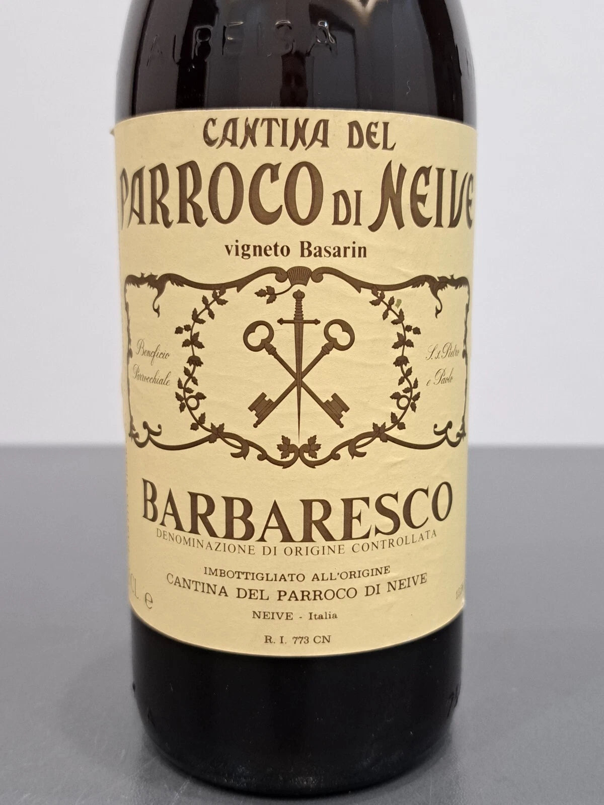 BarbarescoParroco Di Neive 1978 Riserva Speciale Vigneto Basarin bott.75 cl