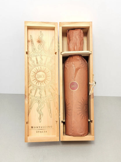 Tenuta Luce Della Vite 2003 Frescobaldi Cassa In Legno bott. 75 Cl, 13,5%