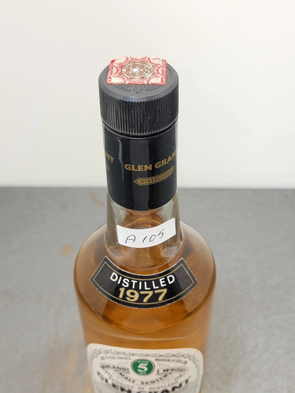 Whisky Glen Grant 5 years 1977 Pure Malt bott.75 cl