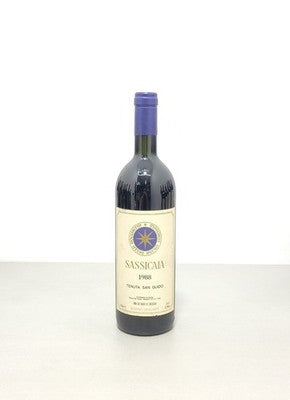 Sassicaia 1988 Tenuta San Giudo Bolgheri bott. 75 cl 12,5%