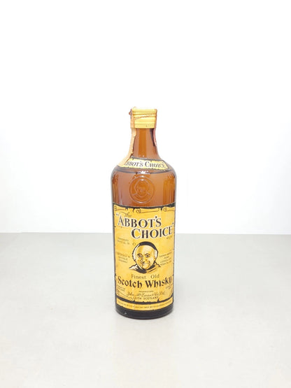1x Whisky Abbot's Choice 1970s Fines Old Scotch Whisky bott. 75 cl 40%