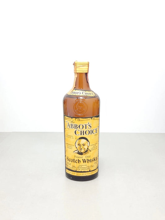 1x Whisky Abbot's Choice 1970s Fines Old Scotch Whisky bott. 75 cl 40%