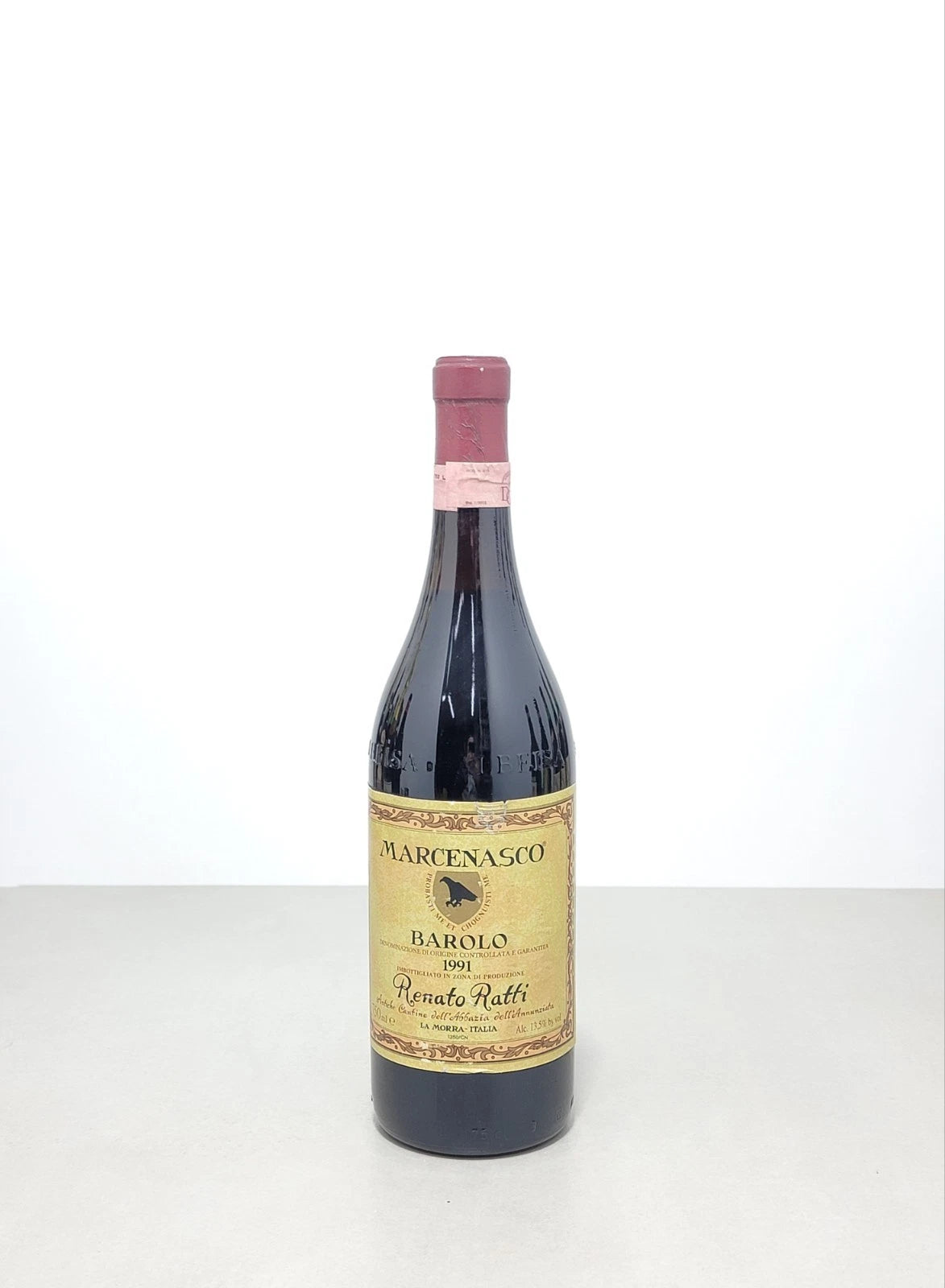 Barolo Renato Ratti 1991 Marcenasco Abbazia dell'Annunziata bott. 75 cl 13,5%