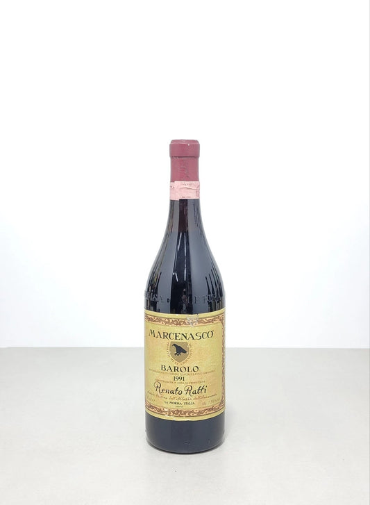 Barolo Renato Ratti 1991 Marcenasco Abbazia dell'Annunziata bott. 75 cl 13,5%
