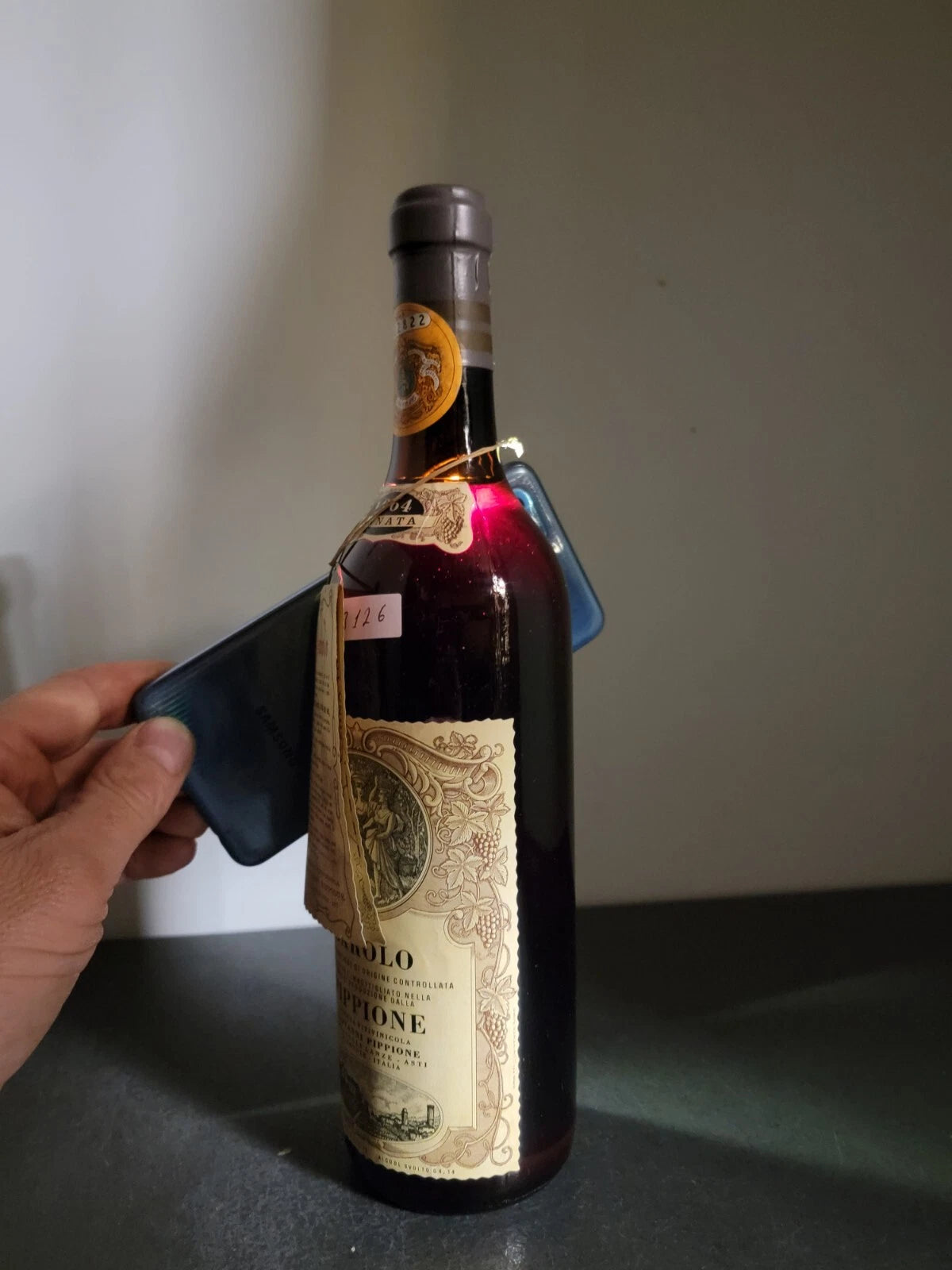 Barolo Pippione 1964 Castagnole Lanze bott.72 cl 14%
