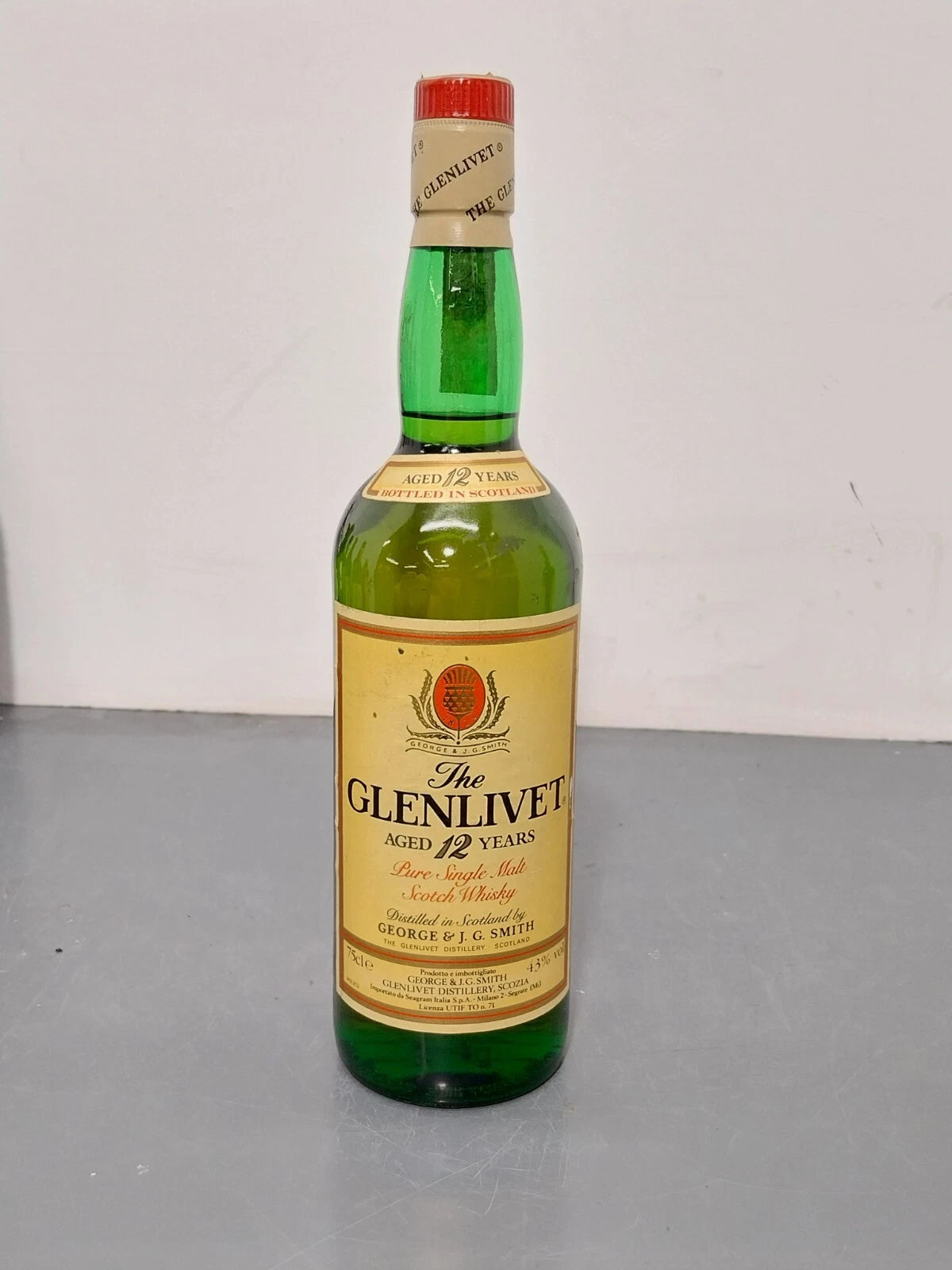 Whisky The Glenlivet 12 years anni 80 bott. 70 cl