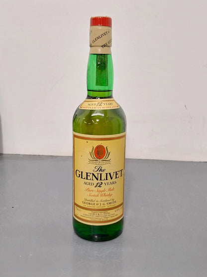 Whisky The Glenlivet 12 years anni 80 bott. 70 cl