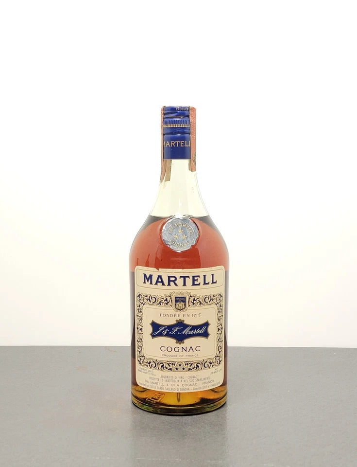 Cognac Martell 3 Stars 1960s bott.73 cl 40%