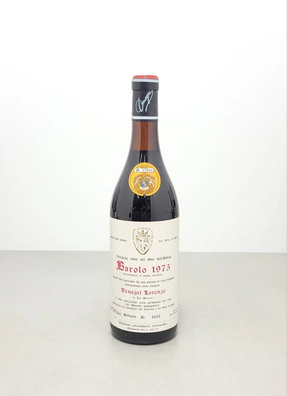 Barolo Denegri Lorenzo 1975 Cavalieri Del Tartufo 75 cl 13,2%