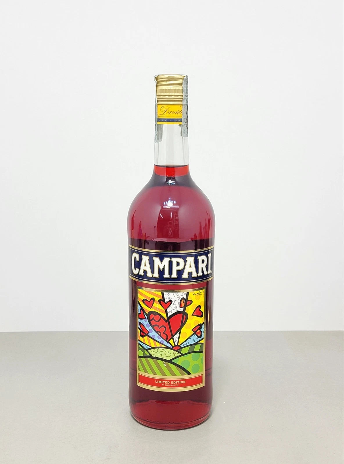 Campari Bitter Romero Britto Limited Edition 2000s  bott.. 1 litro