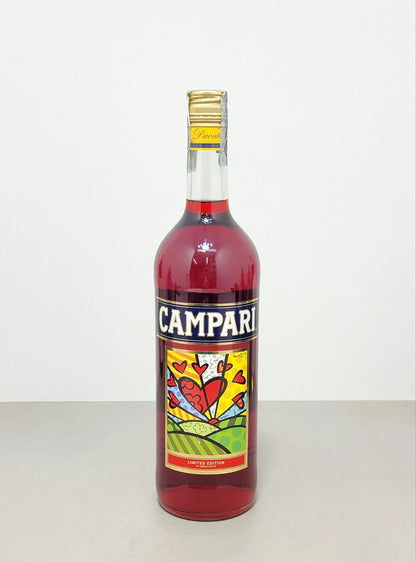 Campari Bitter Romero Britto Limited Edition 2000s  bott.. 1 litro