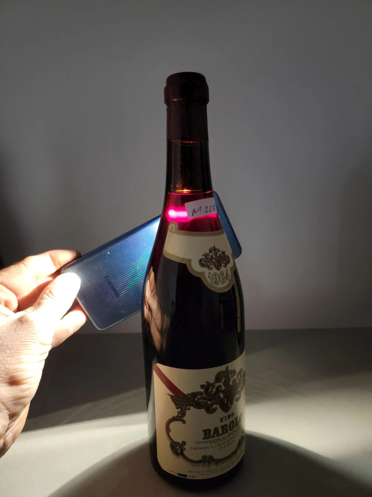 Barolo Giacomo Morra 1964 Alba bott. 72 cl 13,5%