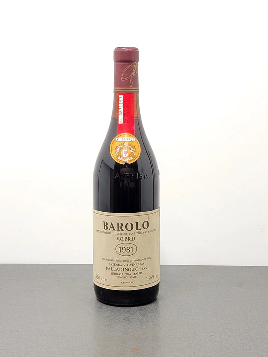 Barolo Palladino 1981 Serralunga D'alba bott.75 cl 13.5%